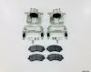 2 x Front Brake Caliper & Pads for Chrysler Voyager RT 2008-2016 BRK/RT/022A